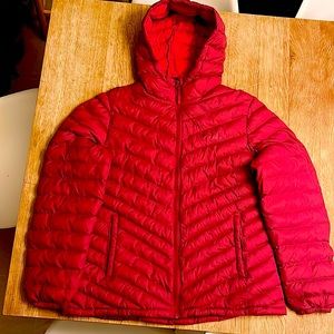 Mountain warehouse red womens padded jacket